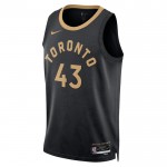 Maillot NBA Toronto Raptors Pascal Siakam 43 Nike 2022-23 City Edition Noir Swingman - Homme